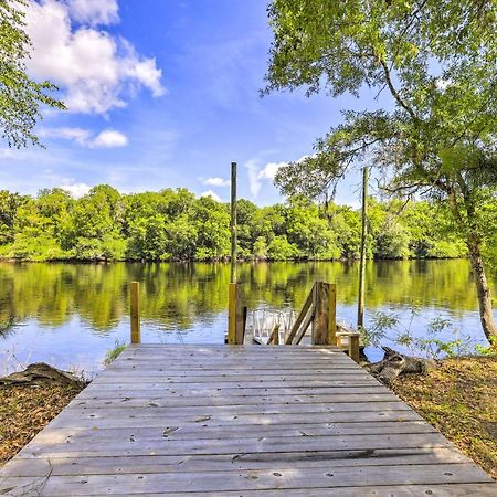 Charming Abode With Dock On The Suwannee River Bell Zewnętrze zdjęcie