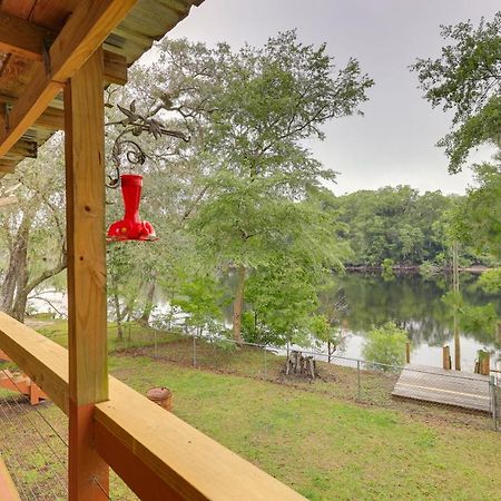 Charming Abode With Dock On The Suwannee River Bell Zewnętrze zdjęcie