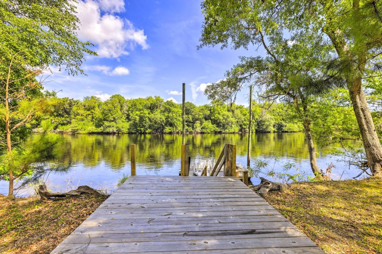 Charming Abode With Dock On The Suwannee River Bell Zewnętrze zdjęcie