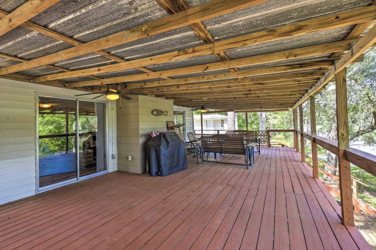 Charming Abode With Dock On The Suwannee River Bell Zewnętrze zdjęcie