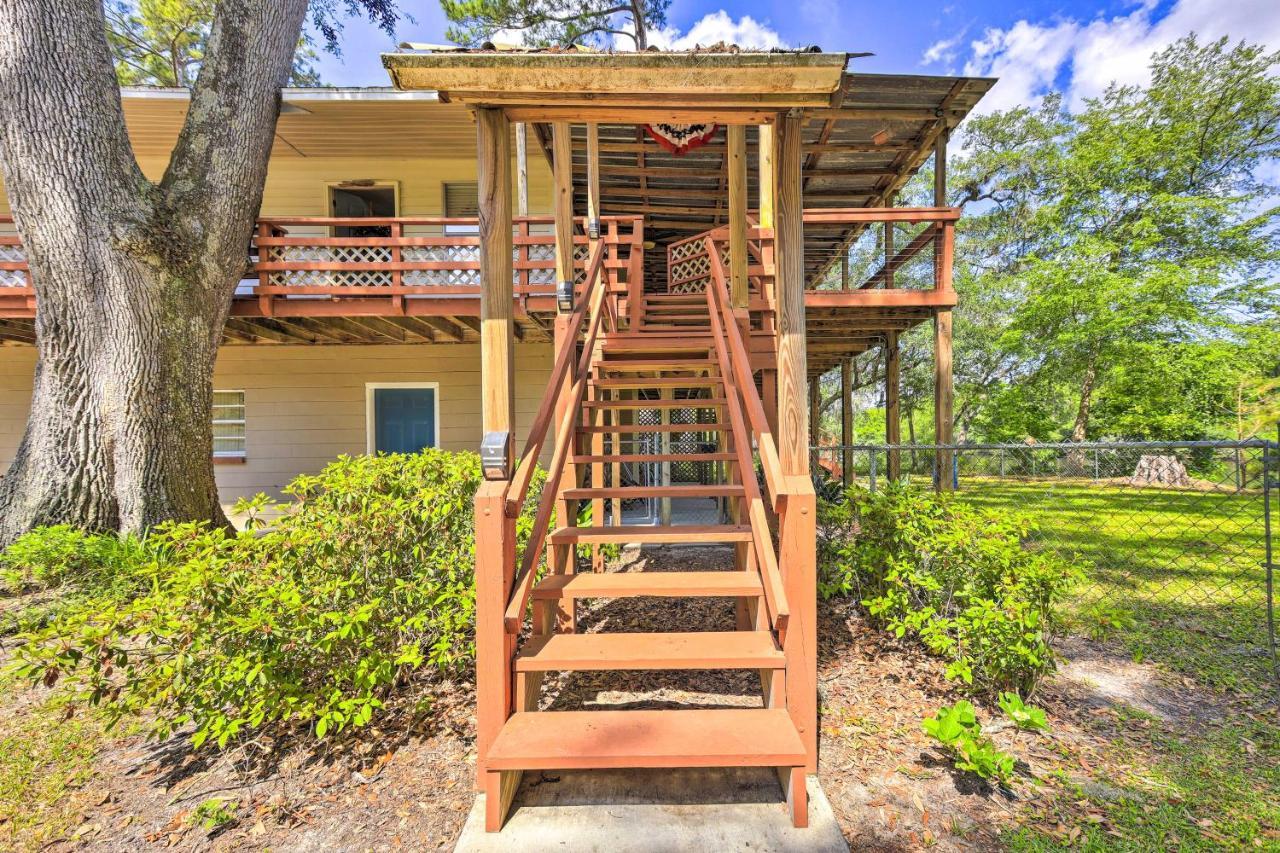 Charming Abode With Dock On The Suwannee River Bell Zewnętrze zdjęcie