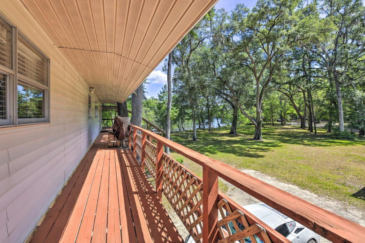 Charming Abode With Dock On The Suwannee River Bell Zewnętrze zdjęcie