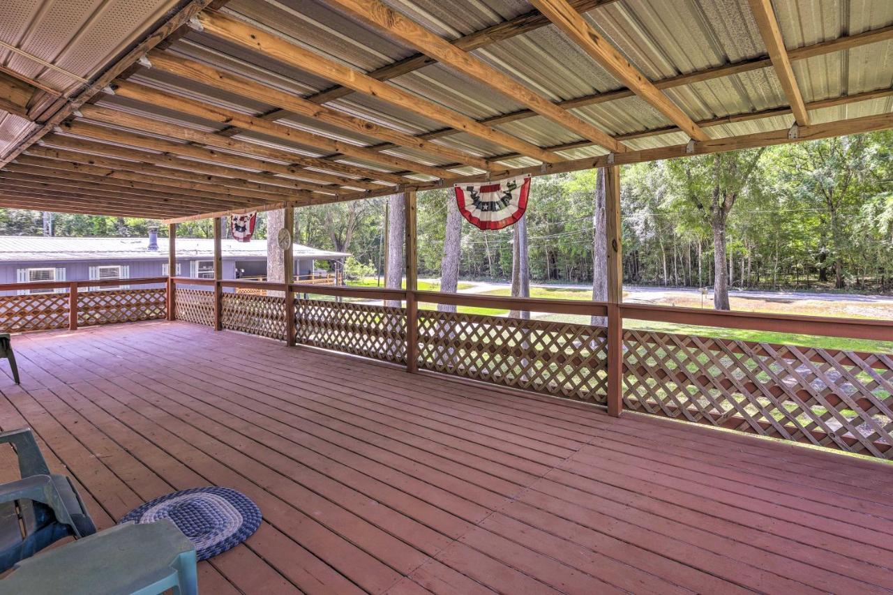 Charming Abode With Dock On The Suwannee River Bell Zewnętrze zdjęcie