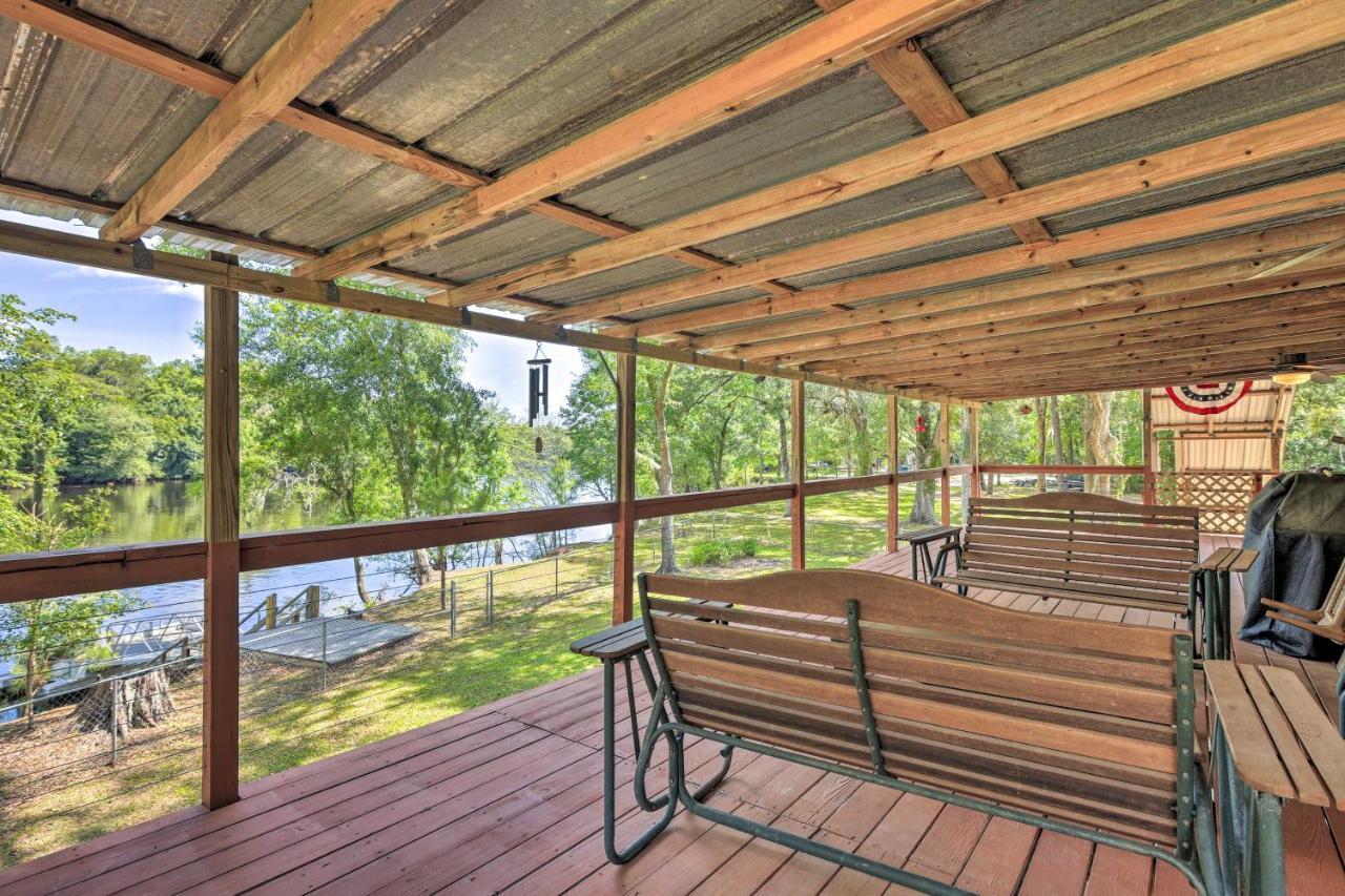 Charming Abode With Dock On The Suwannee River Bell Zewnętrze zdjęcie