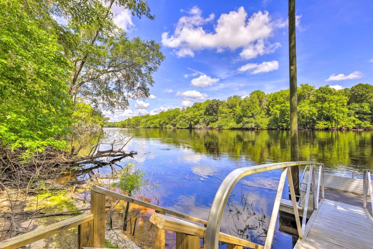 Charming Abode With Dock On The Suwannee River Bell Zewnętrze zdjęcie
