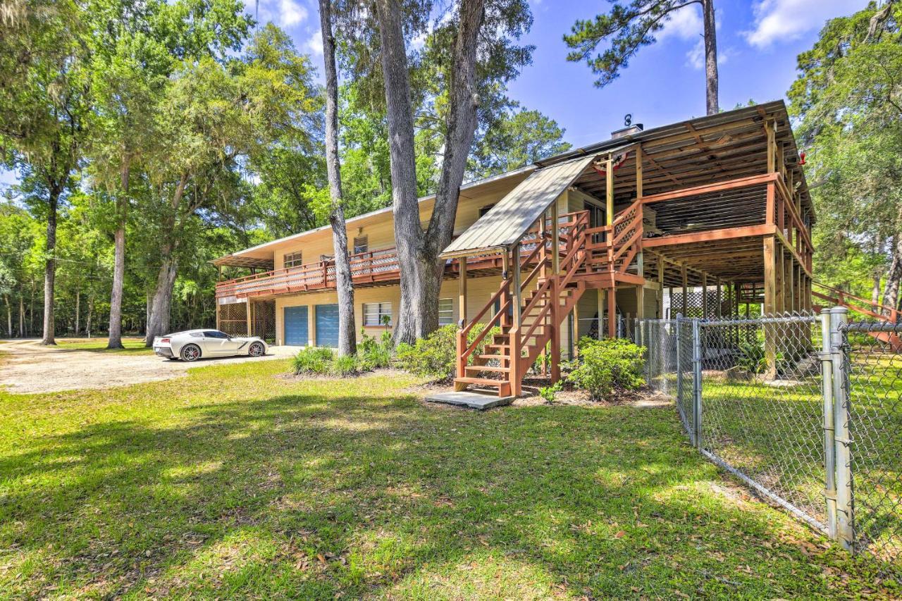 Charming Abode With Dock On The Suwannee River Bell Zewnętrze zdjęcie