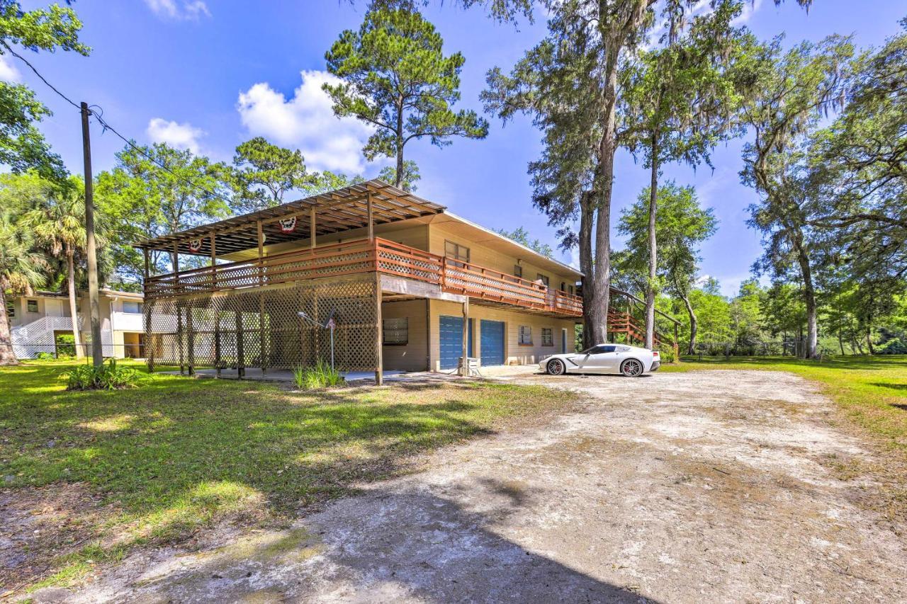 Charming Abode With Dock On The Suwannee River Bell Zewnętrze zdjęcie