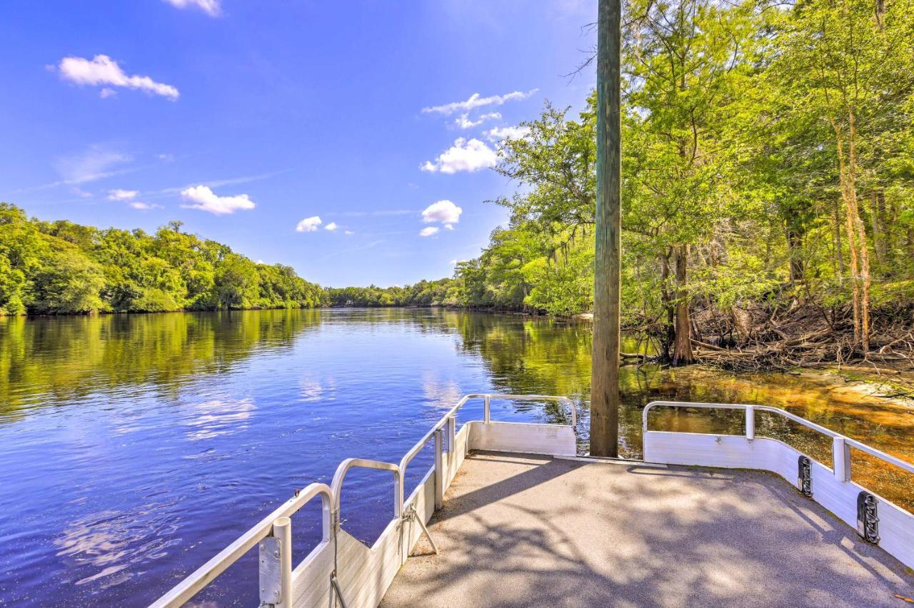 Charming Abode With Dock On The Suwannee River Bell Zewnętrze zdjęcie