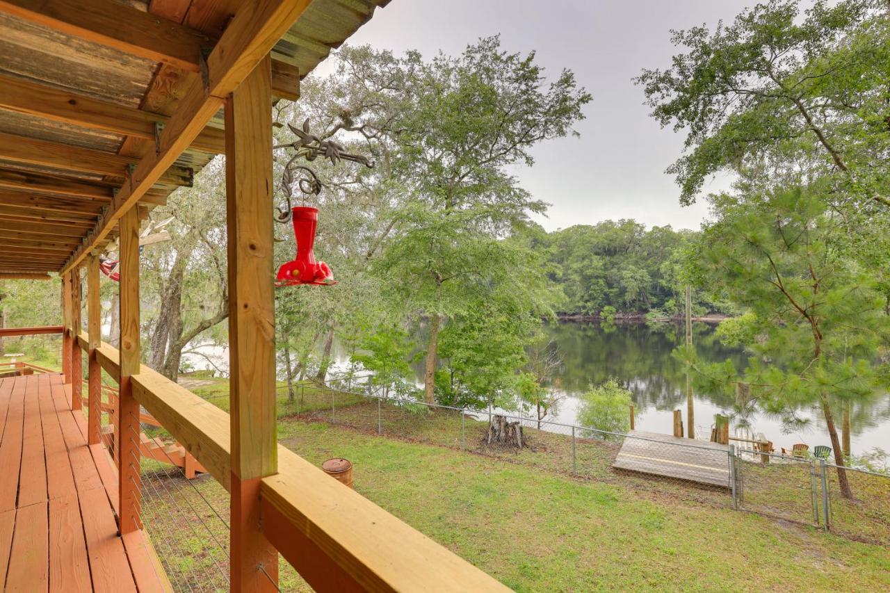 Charming Abode With Dock On The Suwannee River Bell Zewnętrze zdjęcie